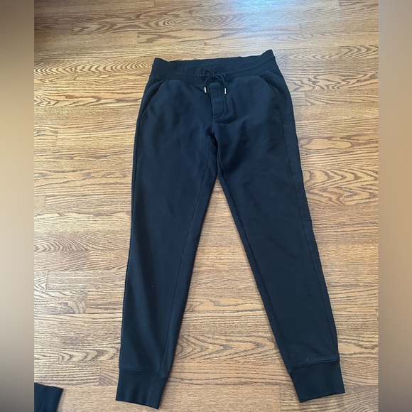 Moncler Pants - Moncler black jogger pants